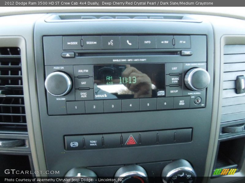 Deep Cherry Red Crystal Pearl / Dark Slate/Medium Graystone 2012 Dodge Ram 3500 HD ST Crew Cab 4x4 Dually
