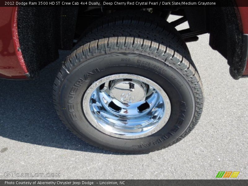 Deep Cherry Red Crystal Pearl / Dark Slate/Medium Graystone 2012 Dodge Ram 3500 HD ST Crew Cab 4x4 Dually