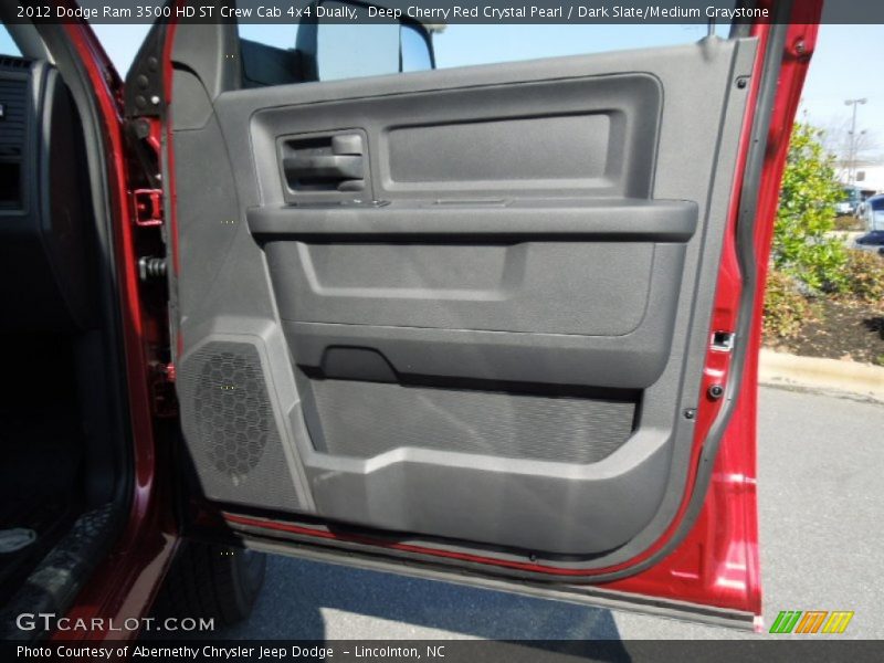 Deep Cherry Red Crystal Pearl / Dark Slate/Medium Graystone 2012 Dodge Ram 3500 HD ST Crew Cab 4x4 Dually