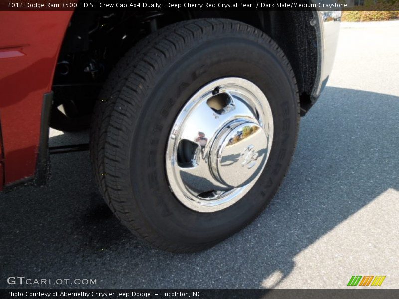 Deep Cherry Red Crystal Pearl / Dark Slate/Medium Graystone 2012 Dodge Ram 3500 HD ST Crew Cab 4x4 Dually