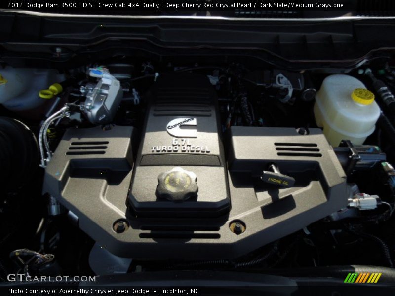 Deep Cherry Red Crystal Pearl / Dark Slate/Medium Graystone 2012 Dodge Ram 3500 HD ST Crew Cab 4x4 Dually