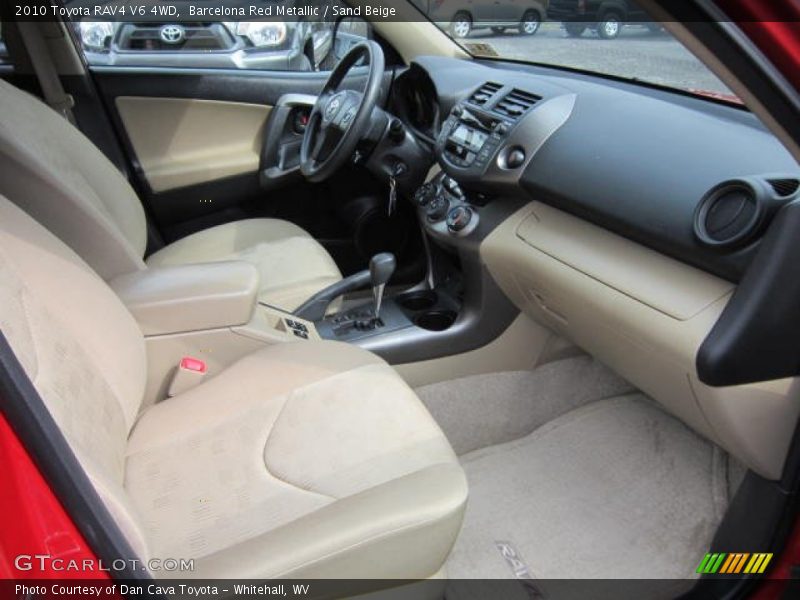  2010 RAV4 V6 4WD Sand Beige Interior