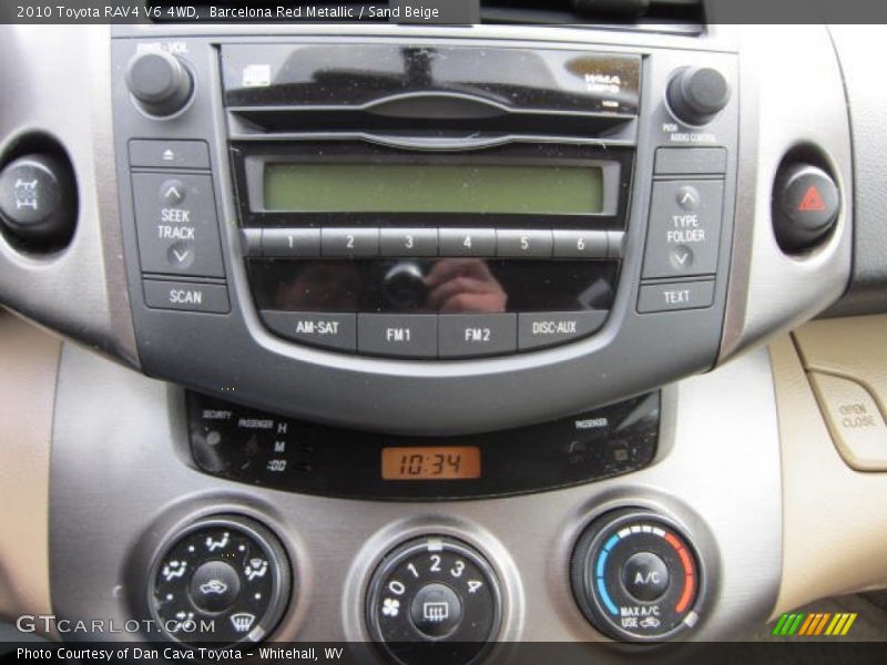 Controls of 2010 RAV4 V6 4WD