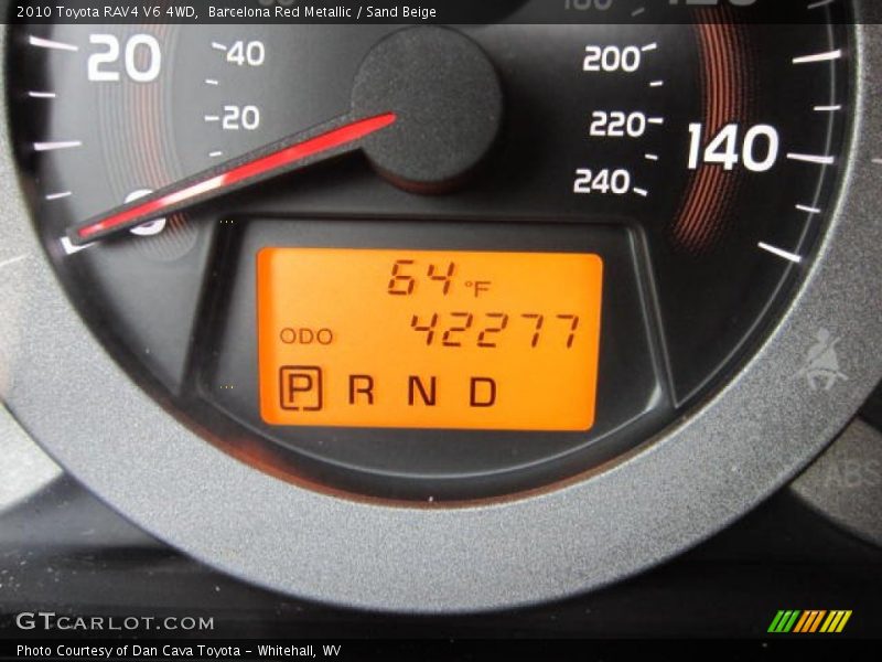 Barcelona Red Metallic / Sand Beige 2010 Toyota RAV4 V6 4WD