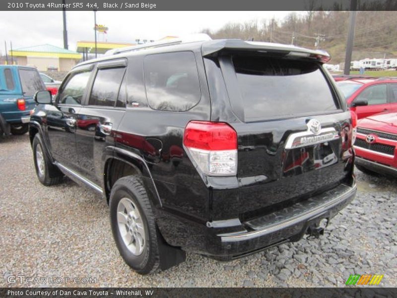 Black / Sand Beige 2010 Toyota 4Runner SR5 4x4