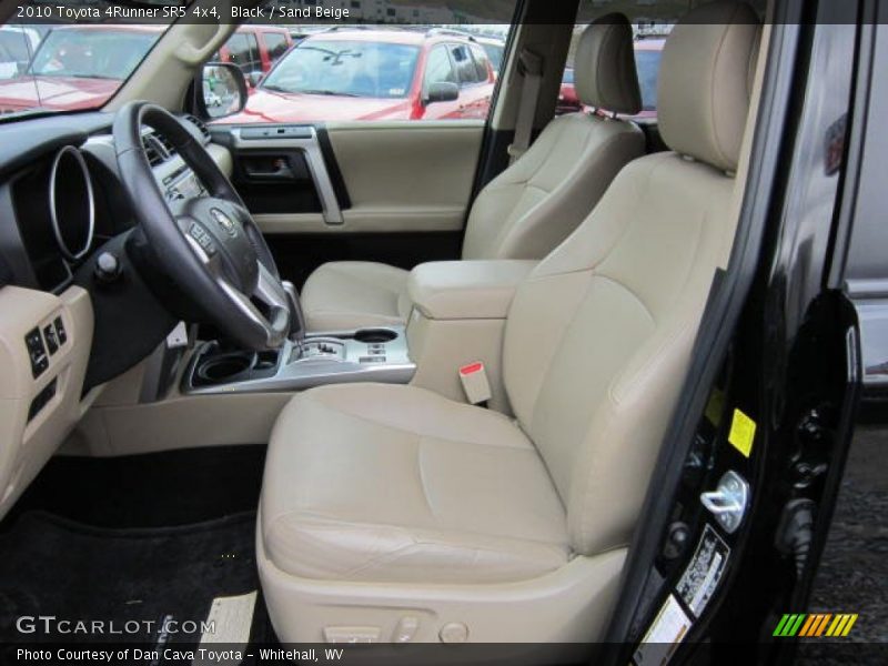 Black / Sand Beige 2010 Toyota 4Runner SR5 4x4