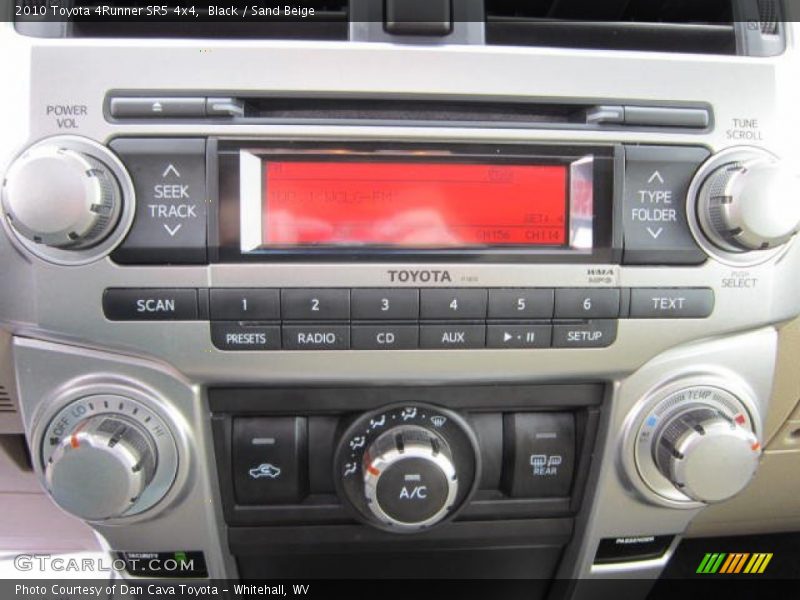 Black / Sand Beige 2010 Toyota 4Runner SR5 4x4