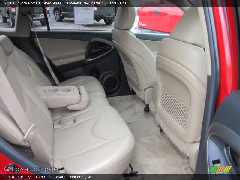 Barcelona Red Metallic / Sand Beige 2010 Toyota RAV4 Limited 4WD