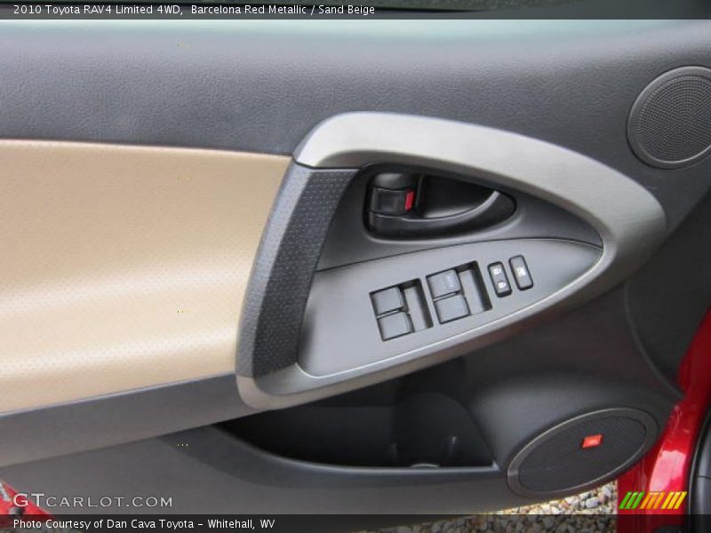 Barcelona Red Metallic / Sand Beige 2010 Toyota RAV4 Limited 4WD