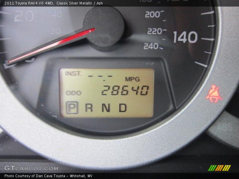 Classic Silver Metallic / Ash 2011 Toyota RAV4 V6 4WD