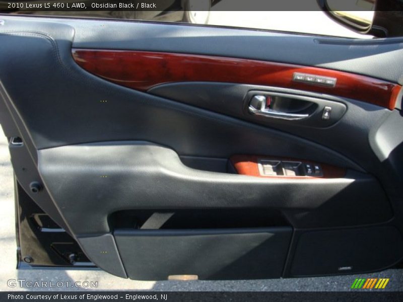 Obsidian Black / Black 2010 Lexus LS 460 L AWD