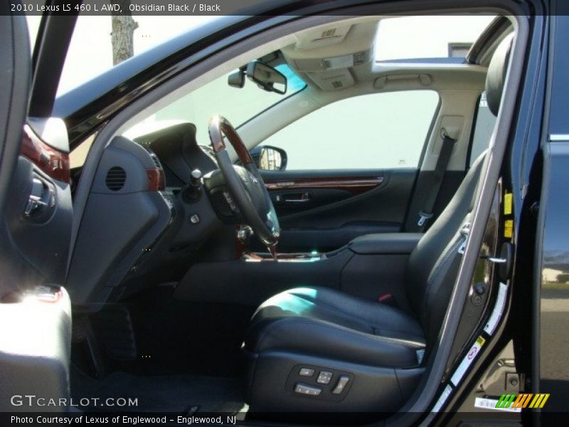 Obsidian Black / Black 2010 Lexus LS 460 L AWD