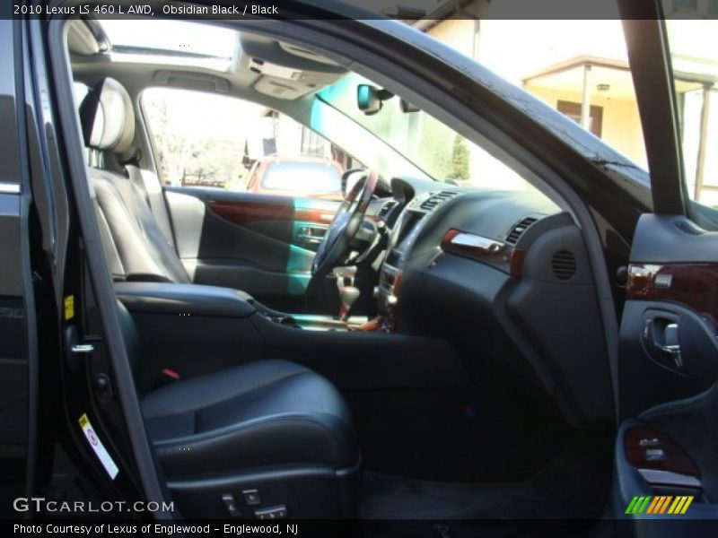 Obsidian Black / Black 2010 Lexus LS 460 L AWD