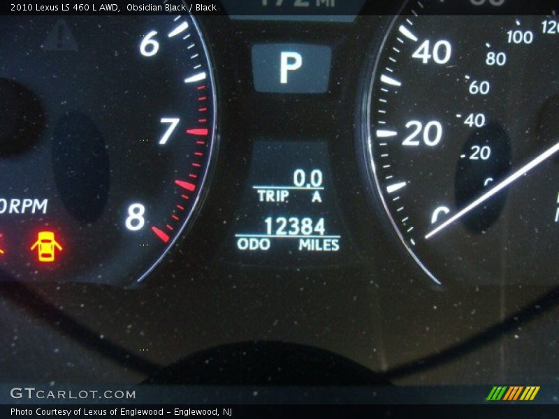 Obsidian Black / Black 2010 Lexus LS 460 L AWD