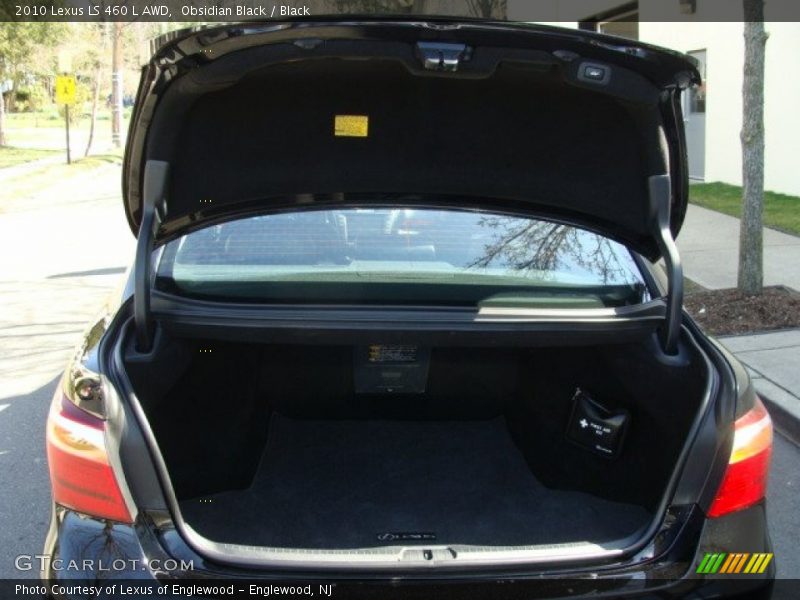 Obsidian Black / Black 2010 Lexus LS 460 L AWD