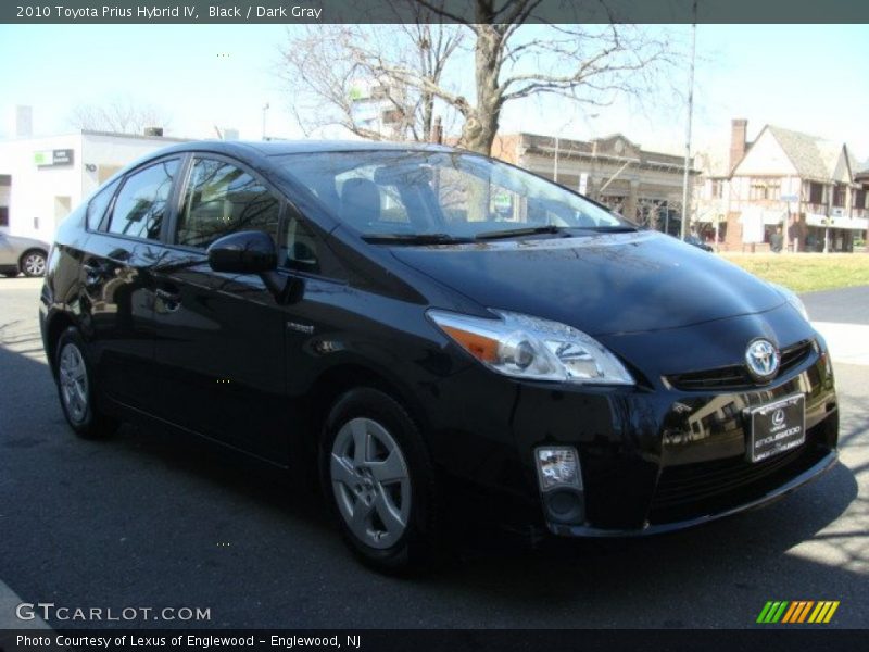 Black / Dark Gray 2010 Toyota Prius Hybrid IV