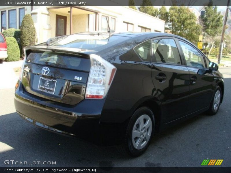 Black / Dark Gray 2010 Toyota Prius Hybrid IV