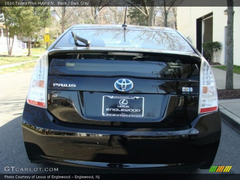 Black / Dark Gray 2010 Toyota Prius Hybrid IV