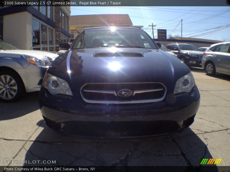 Regal Blue Pearl / Taupe 2006 Subaru Legacy 2.5 GT Limited Sedan