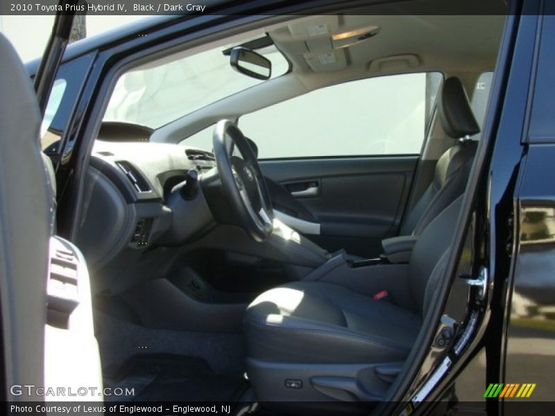 Black / Dark Gray 2010 Toyota Prius Hybrid IV