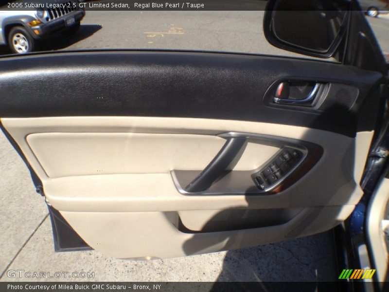 Regal Blue Pearl / Taupe 2006 Subaru Legacy 2.5 GT Limited Sedan