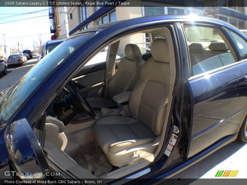 Regal Blue Pearl / Taupe 2006 Subaru Legacy 2.5 GT Limited Sedan
