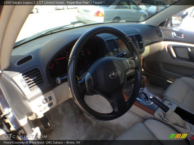 Regal Blue Pearl / Taupe 2006 Subaru Legacy 2.5 GT Limited Sedan