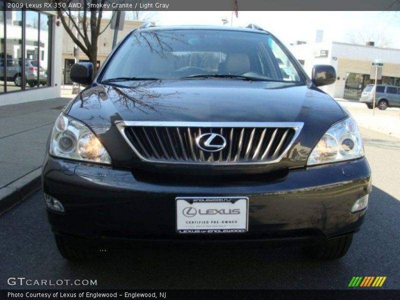 Smokey Granite / Light Gray 2009 Lexus RX 350 AWD