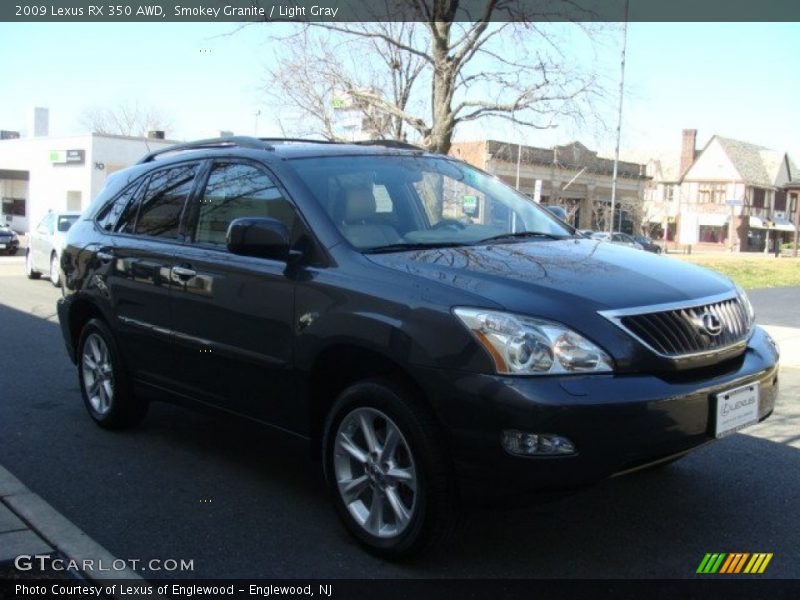 Smokey Granite / Light Gray 2009 Lexus RX 350 AWD
