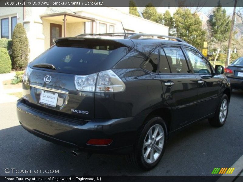Smokey Granite / Light Gray 2009 Lexus RX 350 AWD