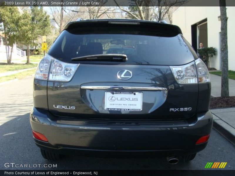 Smokey Granite / Light Gray 2009 Lexus RX 350 AWD
