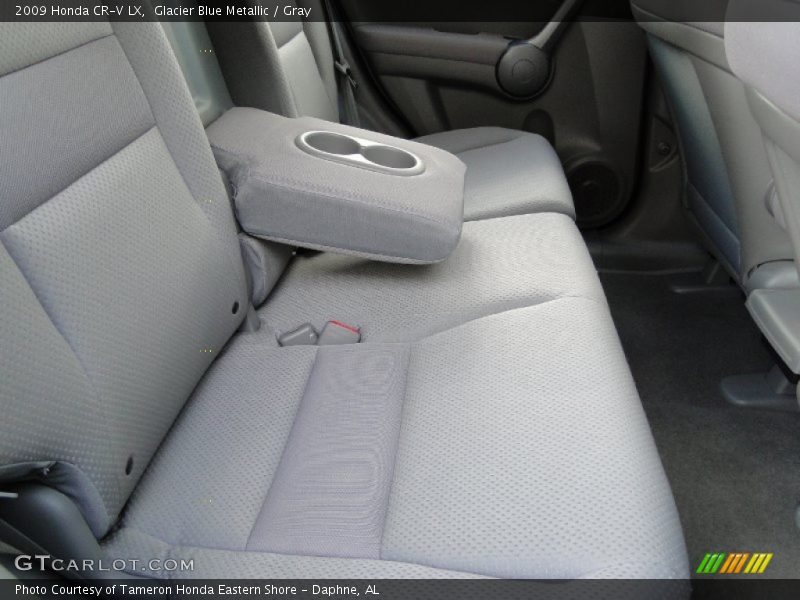 Glacier Blue Metallic / Gray 2009 Honda CR-V LX