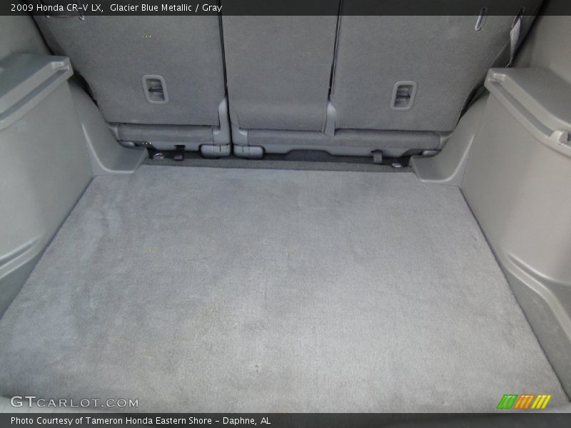Glacier Blue Metallic / Gray 2009 Honda CR-V LX