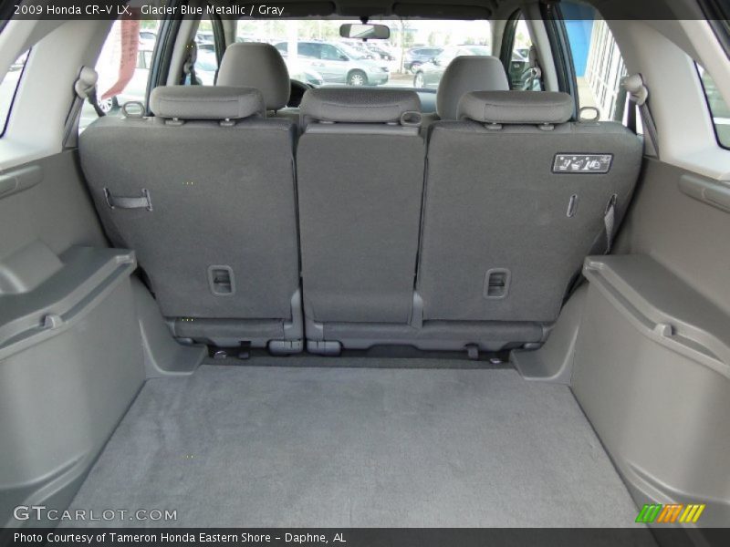 Glacier Blue Metallic / Gray 2009 Honda CR-V LX