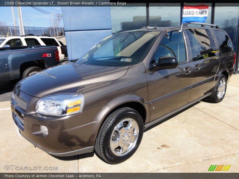 Desert Brown Metallic / Cashmere Beige 2008 Chevrolet Uplander LT