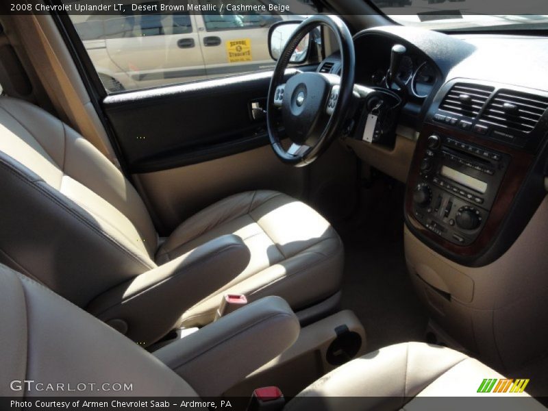 Desert Brown Metallic / Cashmere Beige 2008 Chevrolet Uplander LT
