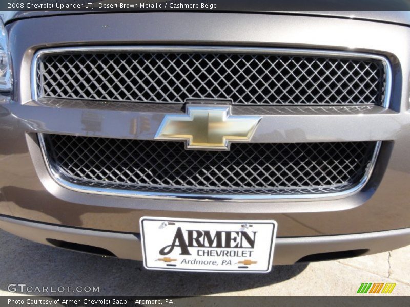 Desert Brown Metallic / Cashmere Beige 2008 Chevrolet Uplander LT