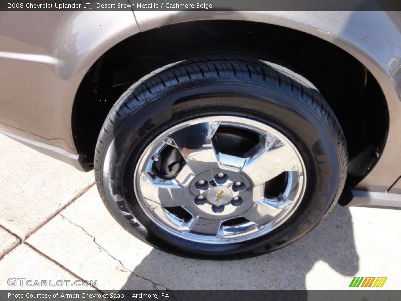 Desert Brown Metallic / Cashmere Beige 2008 Chevrolet Uplander LT