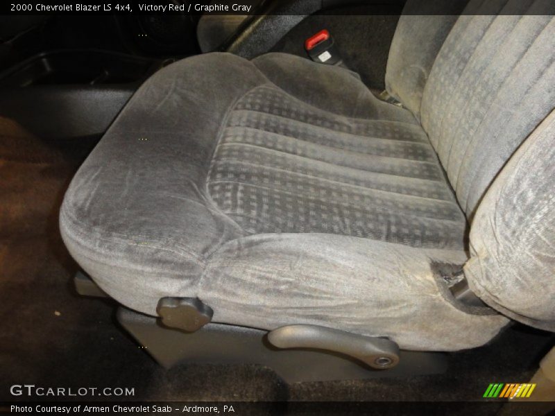 Victory Red / Graphite Gray 2000 Chevrolet Blazer LS 4x4