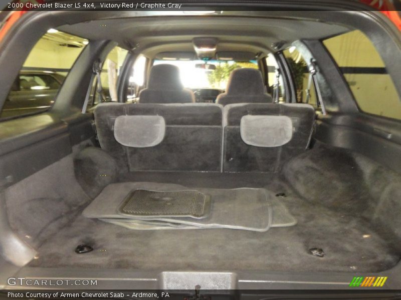 Victory Red / Graphite Gray 2000 Chevrolet Blazer LS 4x4