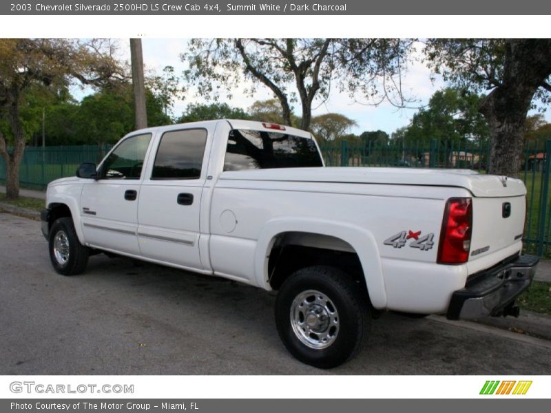 Summit White / Dark Charcoal 2003 Chevrolet Silverado 2500HD LS Crew Cab 4x4