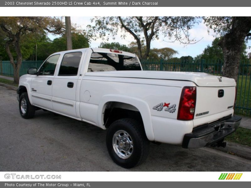 Summit White / Dark Charcoal 2003 Chevrolet Silverado 2500HD LS Crew Cab 4x4