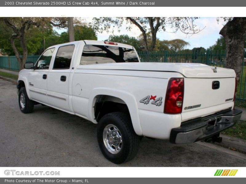 Summit White / Dark Charcoal 2003 Chevrolet Silverado 2500HD LS Crew Cab 4x4
