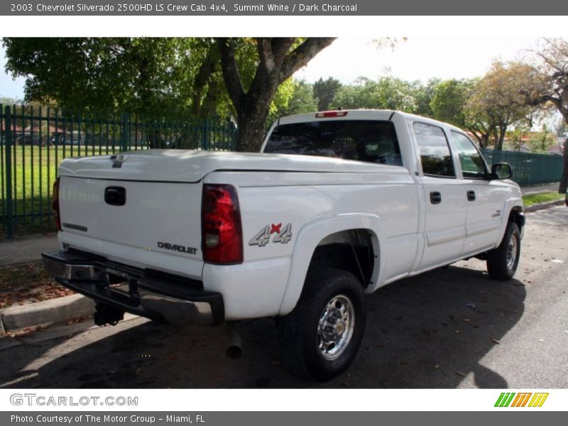 Summit White / Dark Charcoal 2003 Chevrolet Silverado 2500HD LS Crew Cab 4x4