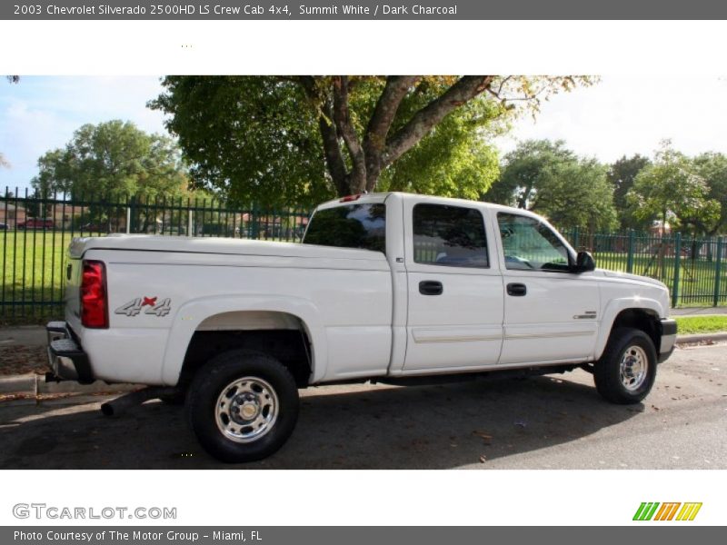 Summit White / Dark Charcoal 2003 Chevrolet Silverado 2500HD LS Crew Cab 4x4
