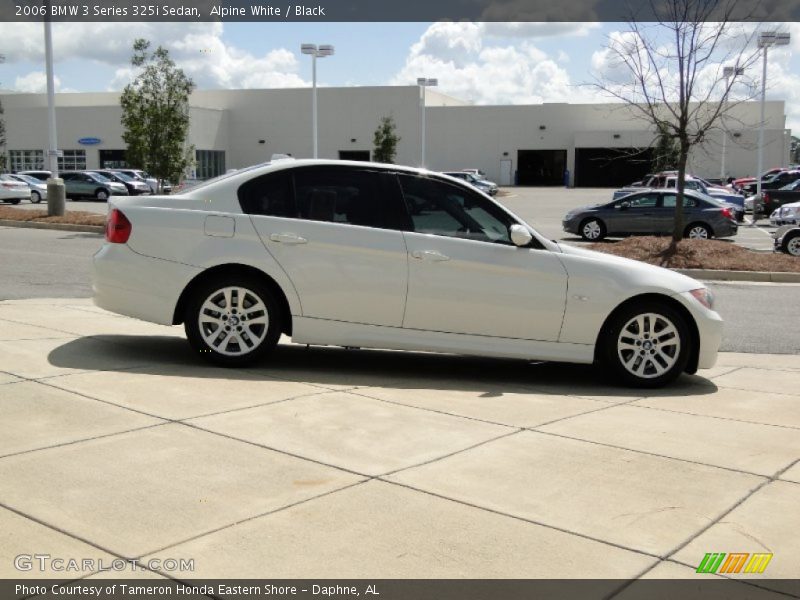 Alpine White / Black 2006 BMW 3 Series 325i Sedan