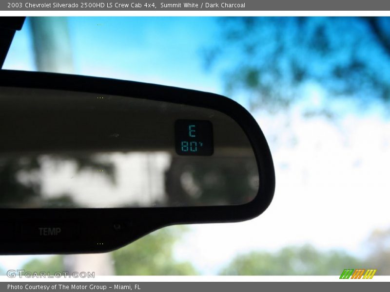 Summit White / Dark Charcoal 2003 Chevrolet Silverado 2500HD LS Crew Cab 4x4