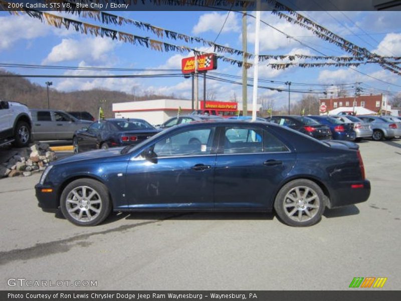 Blue Chip / Ebony 2006 Cadillac STS V8