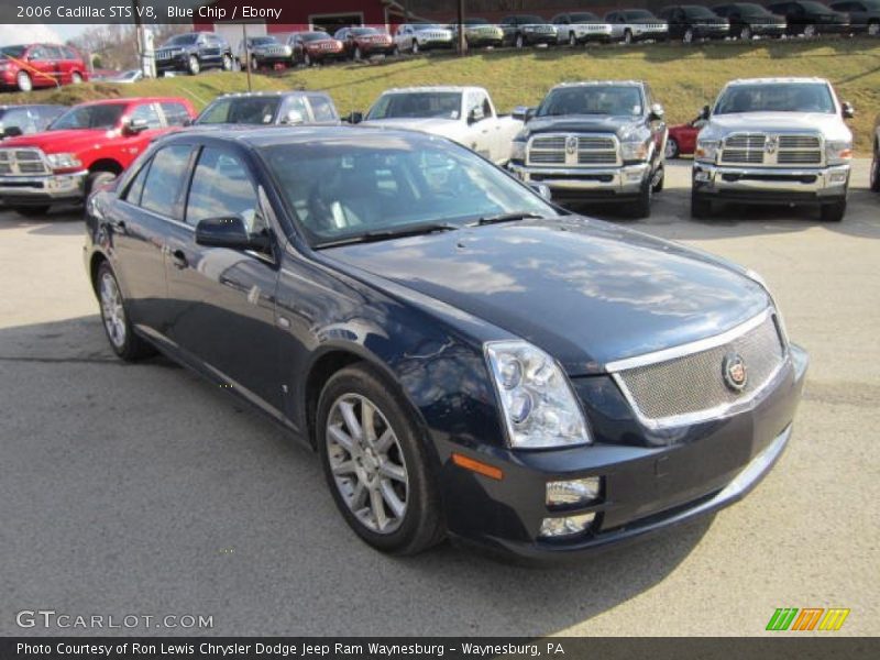 Blue Chip / Ebony 2006 Cadillac STS V8