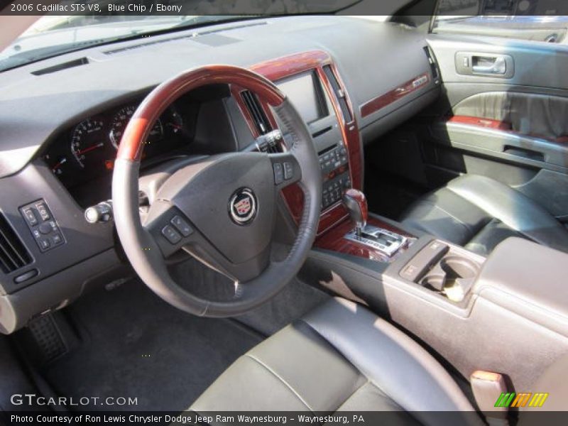Blue Chip / Ebony 2006 Cadillac STS V8